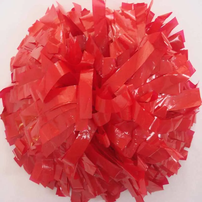 Cheerleader Pom Poms Baton Handle, plástico húmedo, compresión mixta, 1 pieza