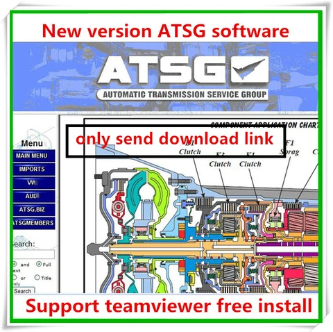 Программное обеспечение 2017 ATSG для автоматической диагностики ATSG руководства по ремонту трансмиссии ATSG информация о ремонте коробки передач