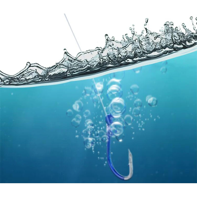 Fish Hook Anti-winding Ghost Tooth Hook Double Hooks Tie The Finished Product Fishing Accessories Iseuni Fish Fishing Hook Set