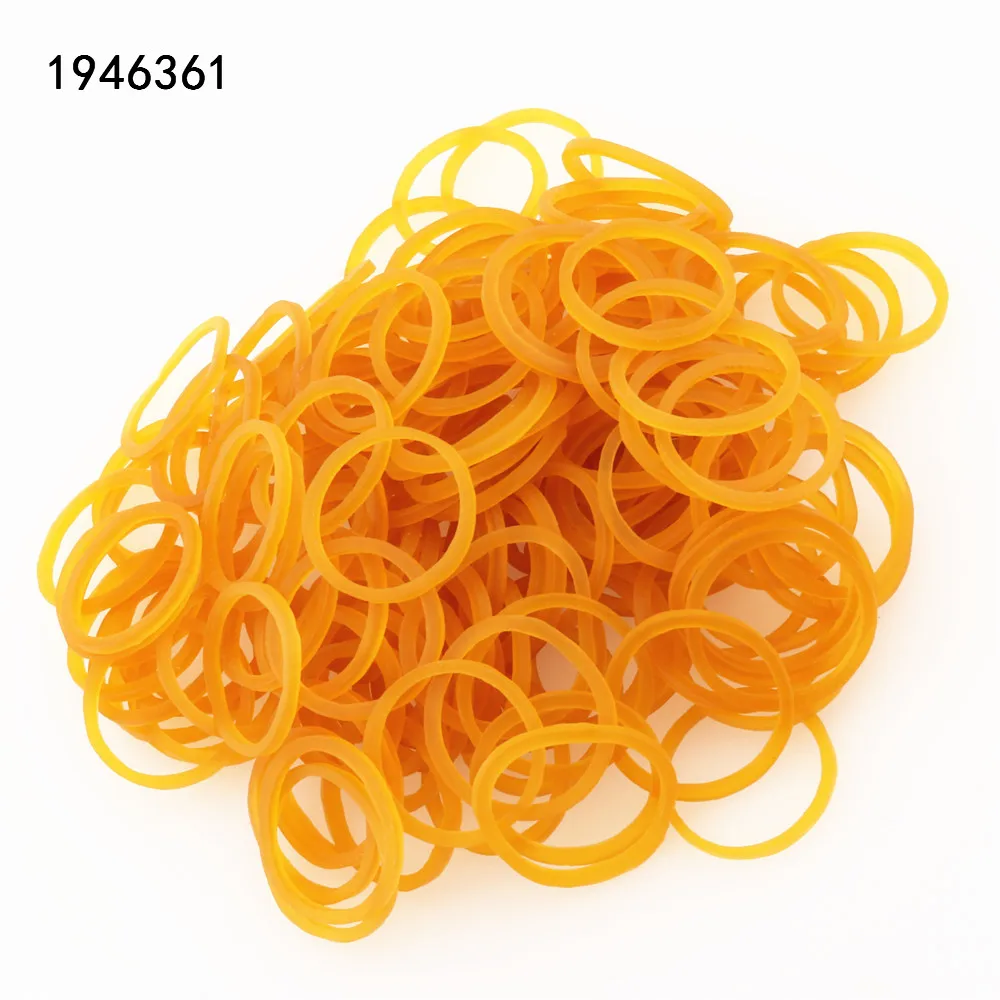 High quality 905 Yellow Rubber Bands Tapes Adhesives Fasteners Strong Elastic  Office Students  School Stationery Supplies