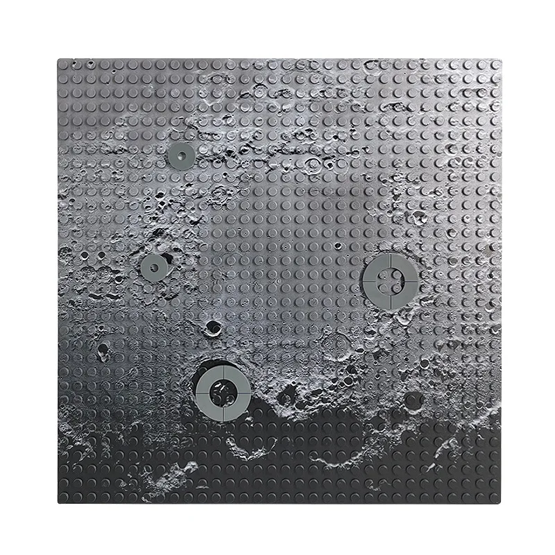 10-Zoll-Weltraum-Mondbasis-Grundplatte 32 x 32 kleiner Punktbaustein Mars Moon Base Lunar Rover-Platte – Detail 2