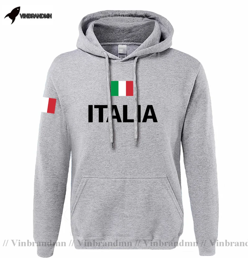 Italy Italia Italian ITA mens hoodie pullovers hoodies men sweatshirt new streetwear clothing Sportswear tracksuit nation flag