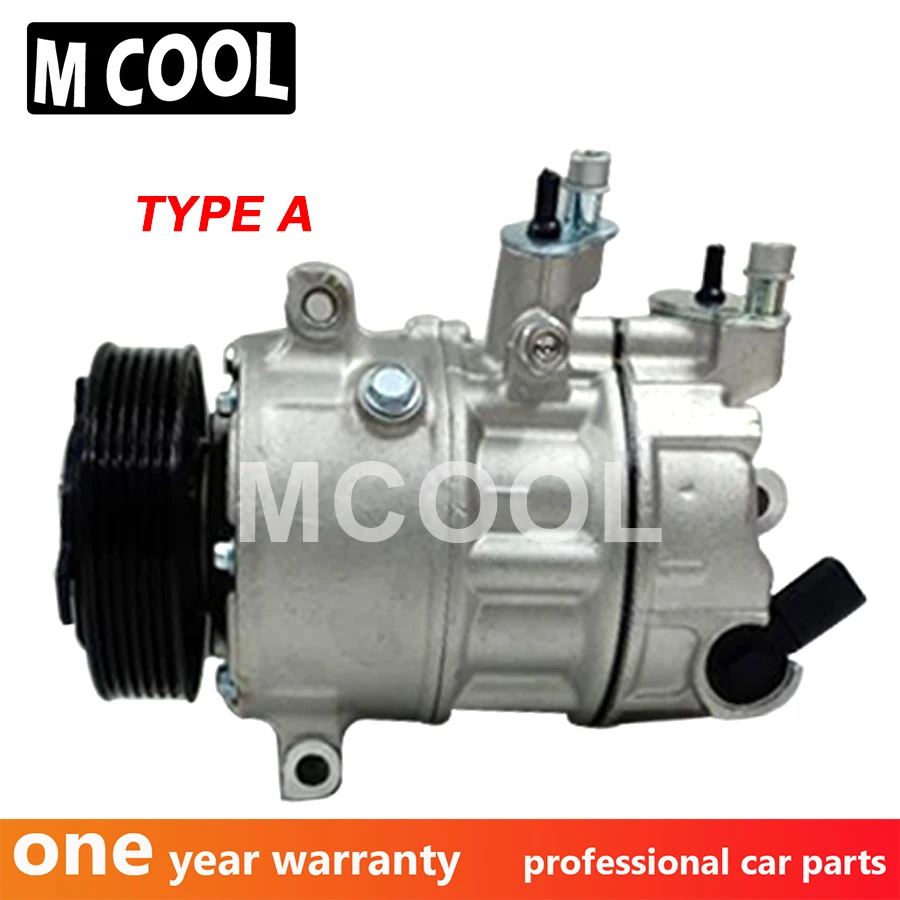 AC Compressor for Volkswagen Golf Caddy Eos Jettas Passat Polo Tiguan Touran 1K0820803C 1K0820803G 1K0820803Q 1K0820859F 168675F