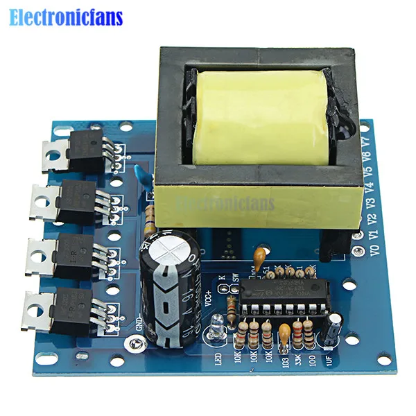 500W Inverter Boost Board Transformer Power DC 12V TO AC 220V Car Converter Module