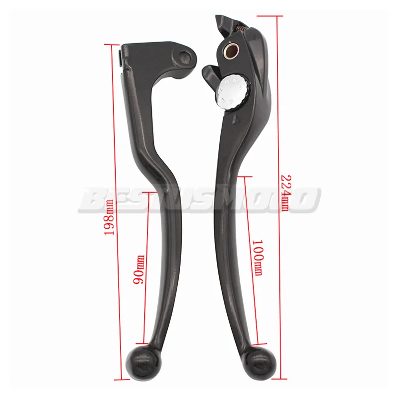 Motorcycle Left/Right Black /Chrome Brake Clutch Levers For Honda CBR600RR CBR 600RR 600 RR 2003 2004 2005 2006