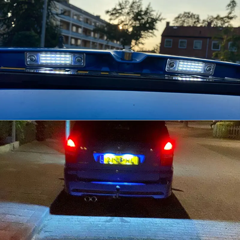 For Opel Corsa Vectra B Astra F G Omega A B Zafira A Signum LED No Error Canbus Car License Plate Light Number Auto Warning Lamp