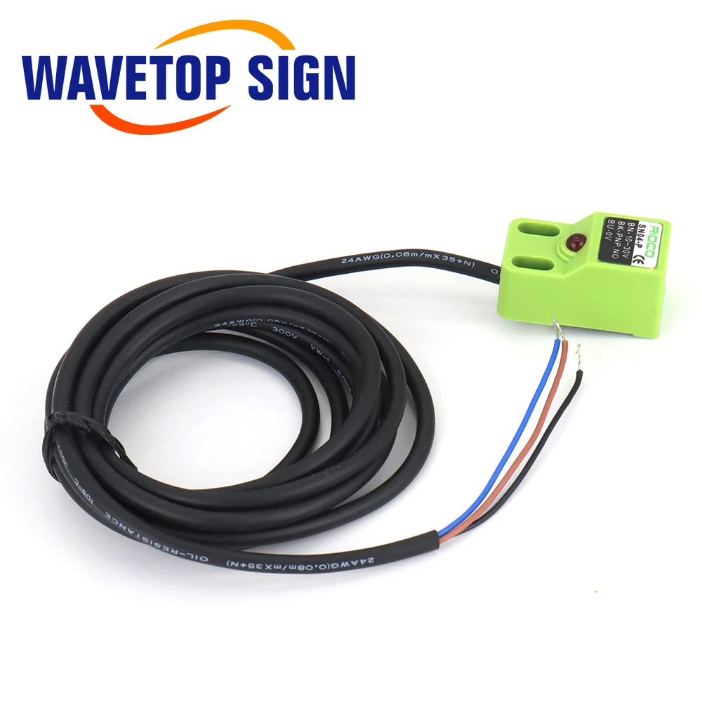 WaveTopSign Metal Detection Sensor SN04-N/P 10-30VDC Inductive Proximity Switch for Metal Inspection NPN PNP NC NO 3Wire