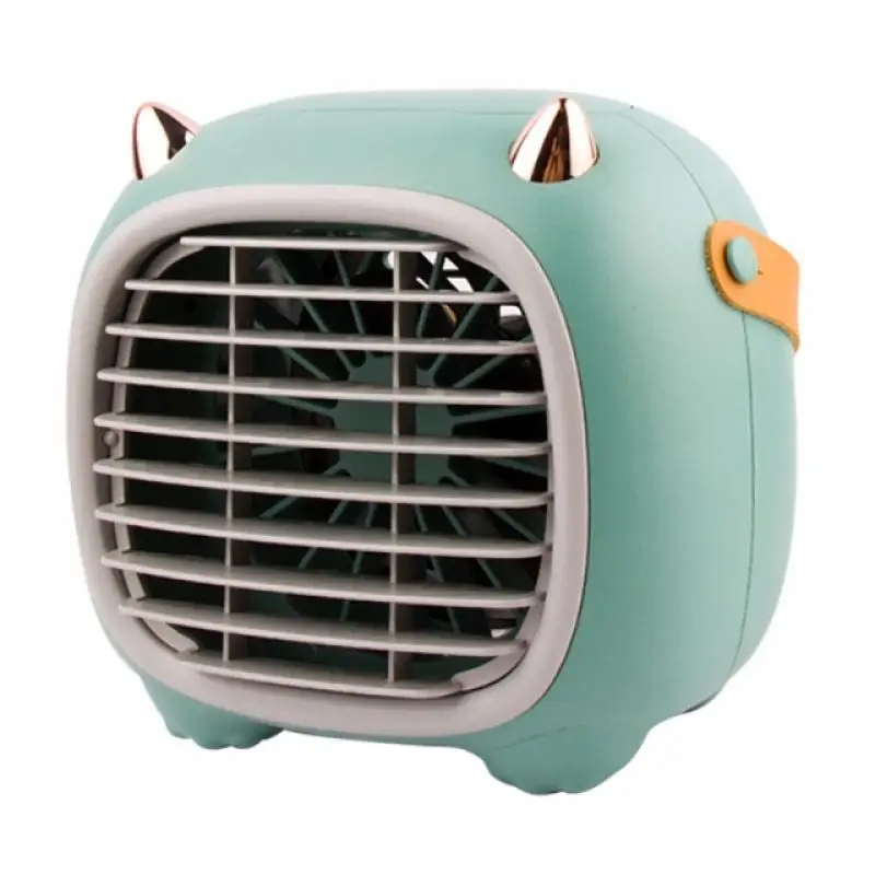 Luchtkoeler Ventilator Desktop Mini Airconditioner Draagbare Licht Desktop Luchtkoeling Ventilator Luchtbevochtiger Luchtreiniger voor Kantoor Slaapkamer