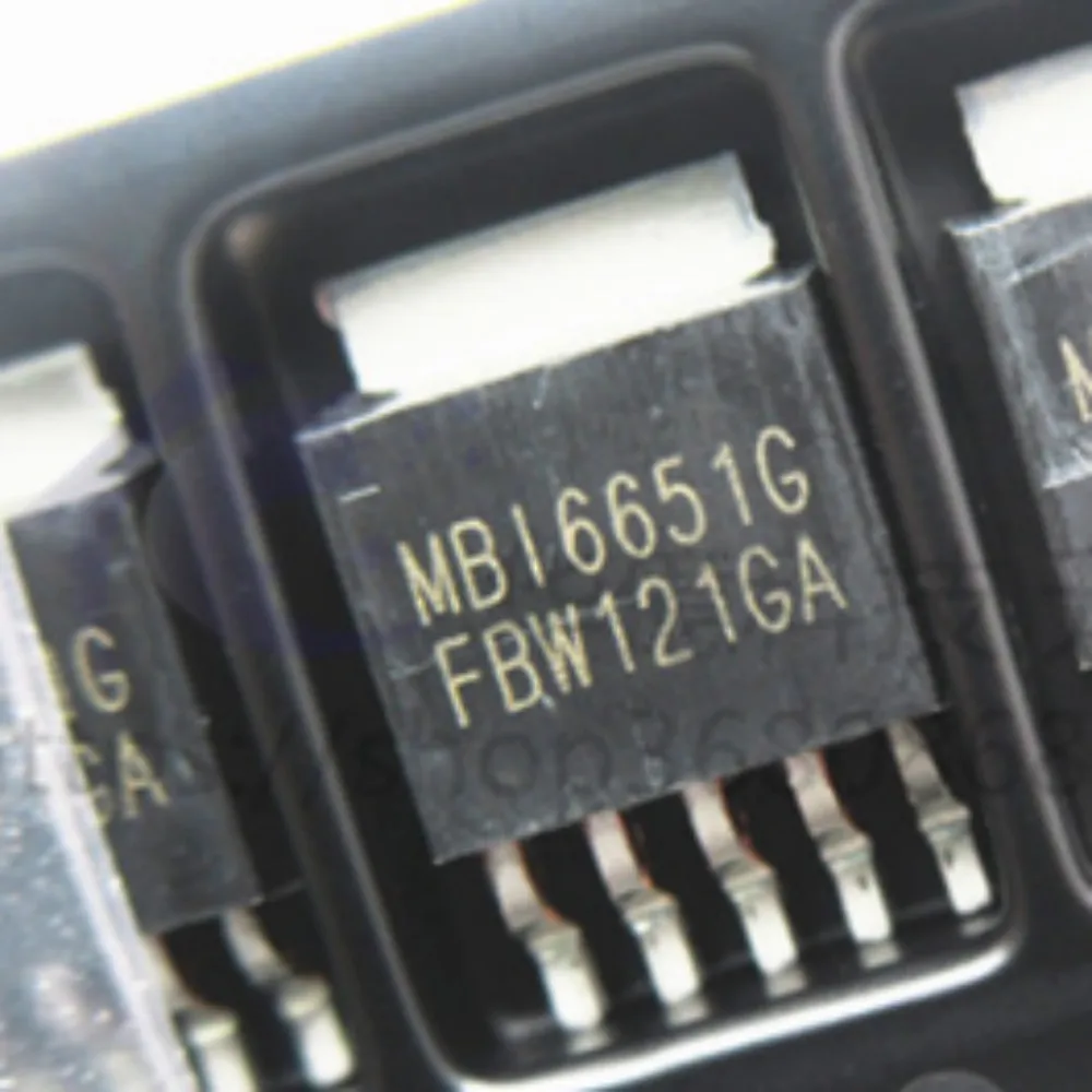 

100pcs MBI6651GSD MBI6651G MB16651GSD MB16651G TO252-5 new