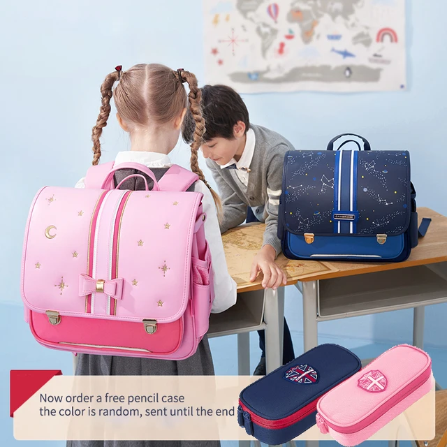 Horizontal Waterproof Children Schoolbags For Boys Girls Orthopedic Backpack Kids Book Bag Primay School Mochila Bolsa Infantil Kids Backpack AliExpress