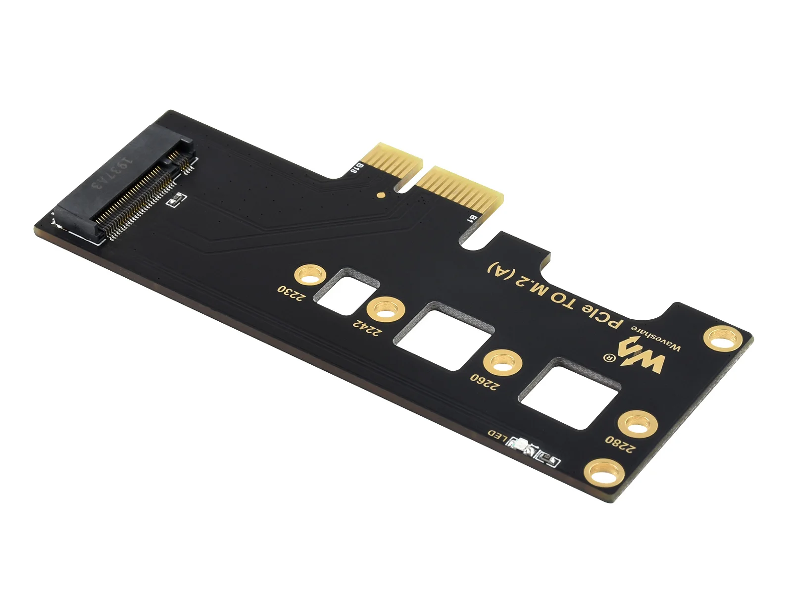 Waveshare PCIe ZU M.2 Adapter, Unterstützt Raspberry Pi Rechen Modul 4