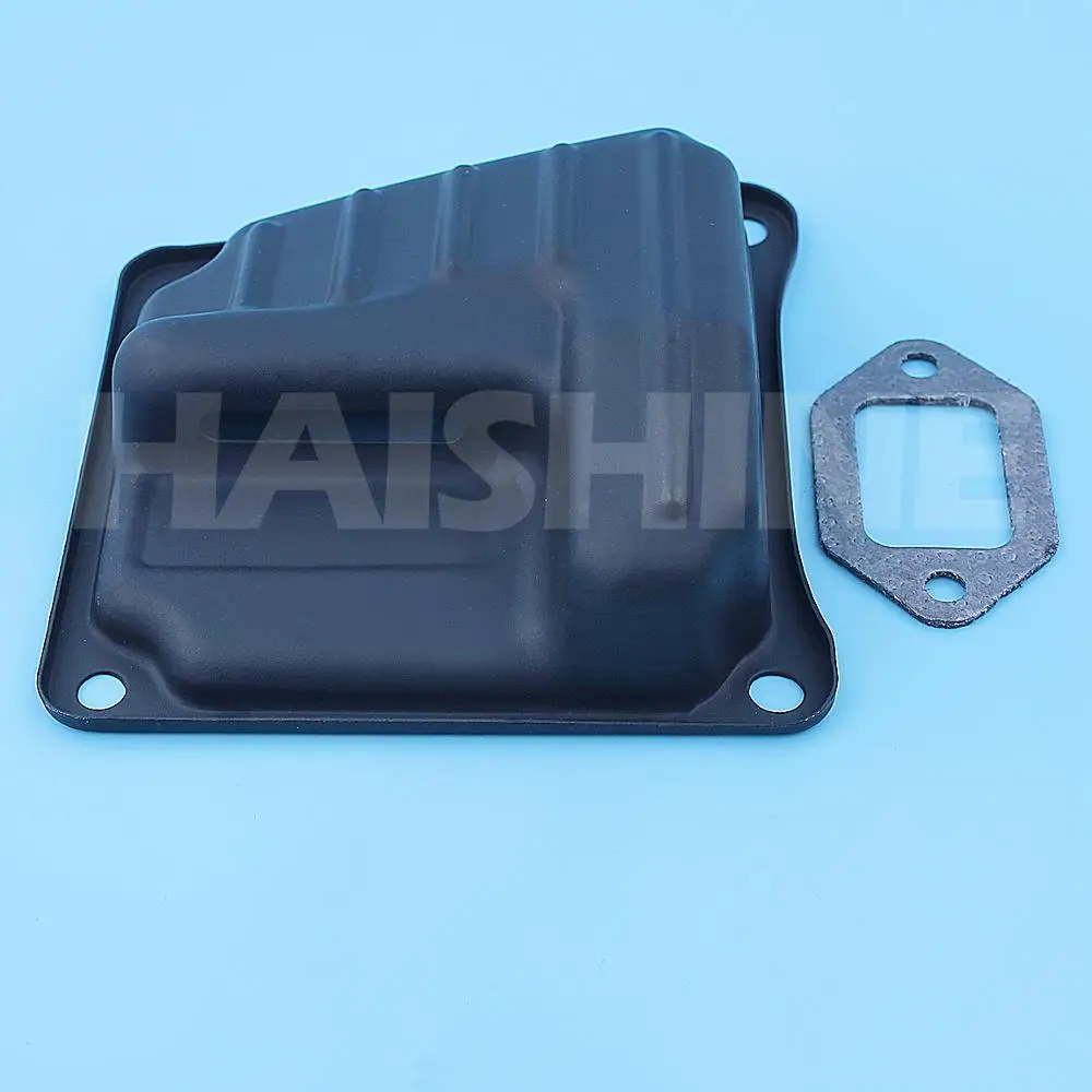 Imagem -03 - Tampa de Vedação Dianteira de Escapamento Silenciador para Motosserra Stihl Ms460 Ms440 046 044 com Porta Dupla 11281400801 Peça de Reposição