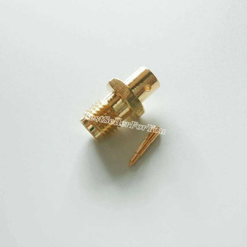 10X RP-SMA RPSMA Female Male Center Pin Solder Semi-rigid RG402 0.141" RF Connector image 4