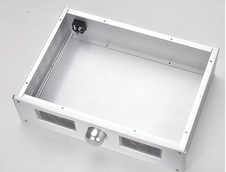 

Retro case model 3610 can be used as the tube preamplifier power amplifier case amp DIY Enclosure 360*100*248mm