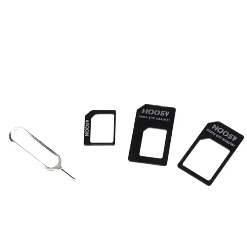 4 in 1 Convert Nano SIM Card to Micro Standard Adapter For iPhone  for Samsung 4G LTE USB Wireless Router K1AA