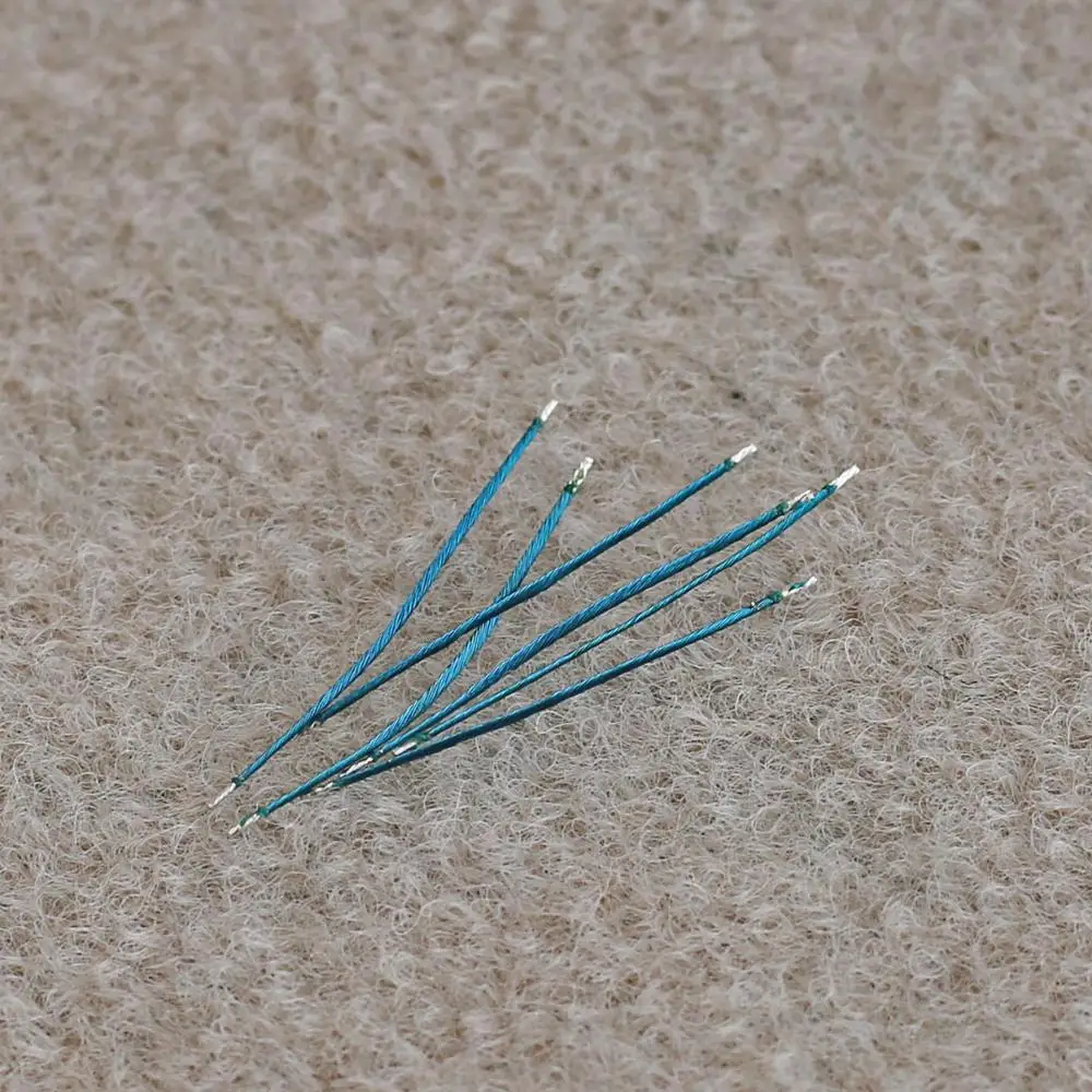 500 قطعة 30 مللي متر/40 مللي متر الإناث الرصاص خط ربط خط mmcx الإناث مقعد خط اللحيم سلك خط الداخلية لحام سلك تتحرك الحديد وحدة co