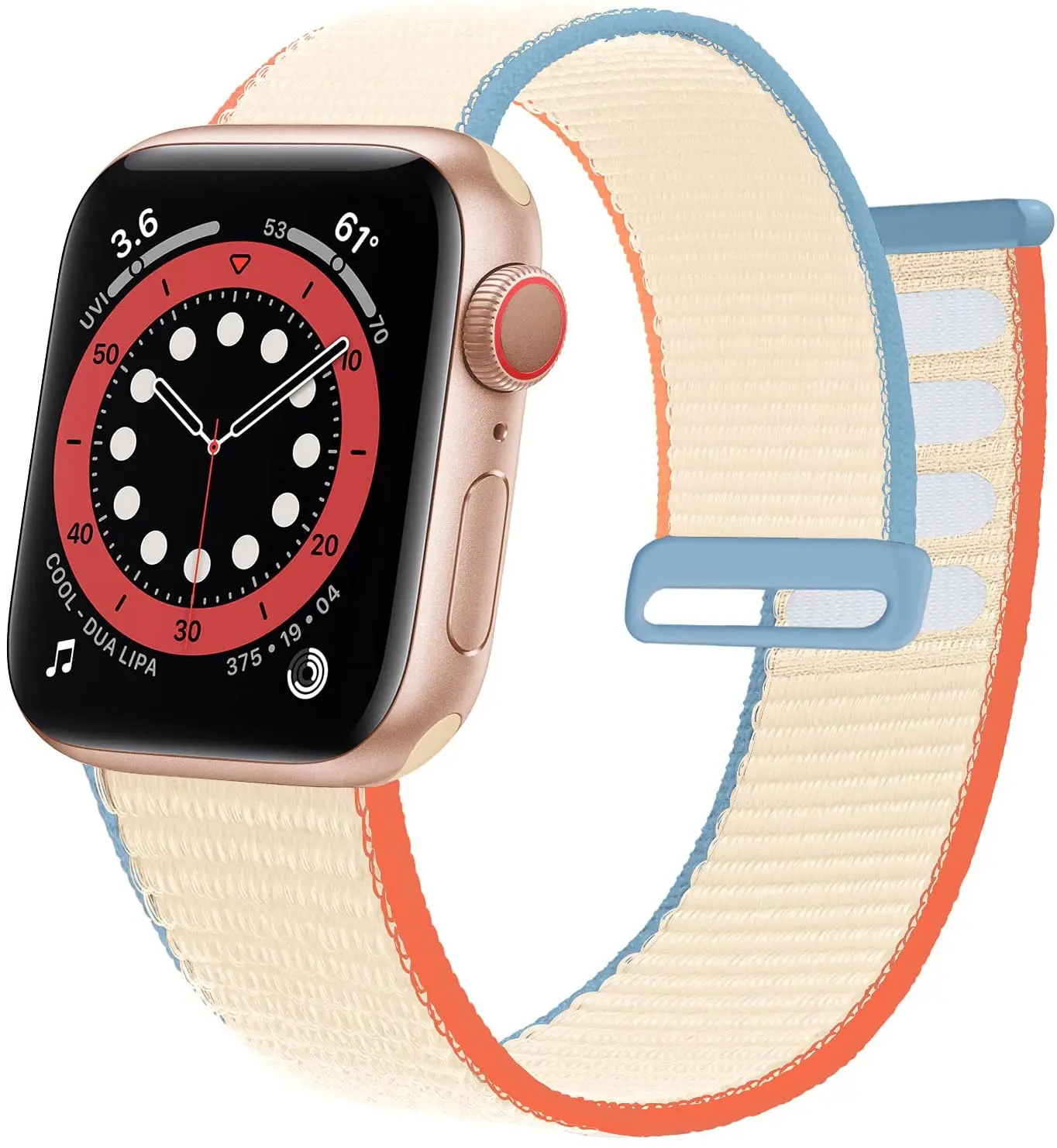 Nylon Strap for apple watch band 44mm 40mm 42mm 38mm 40 44 mm smartwatch Accessorie Solo Loop bracelet iWatch serie 3 4 5 6 7 se