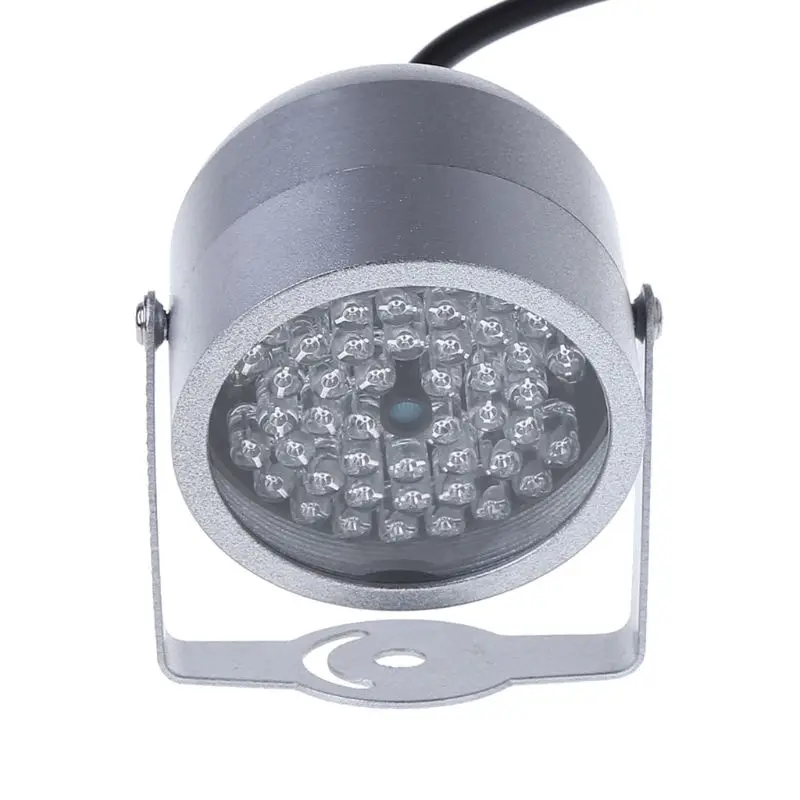 20m widoczny CCTV 48 LED oświetlacz światła kamera do monitoringu CCTV IR widzenie nocne z wykorzystaniem podczerwieni Lam DC 12V 1A