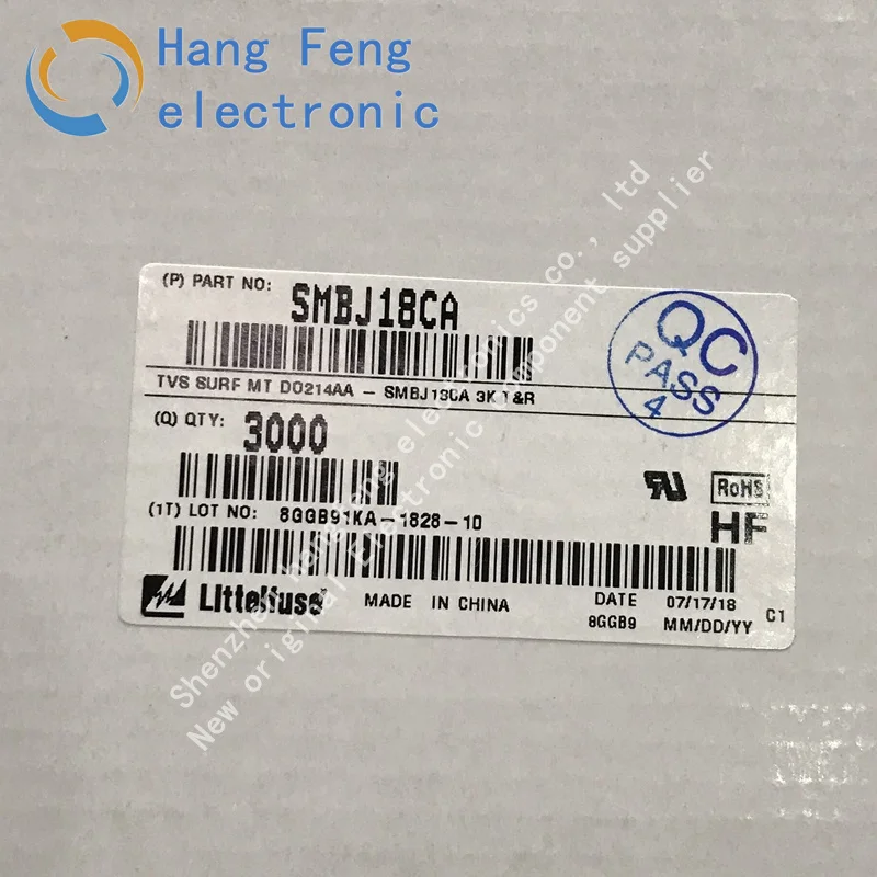 20PCS SMBJ18CA SMBJ18 ESD suppressor /TVS diode 18V 600W DO-214AA New original