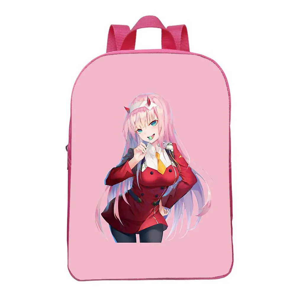 NEW Funny Graphic Print Zero Two Darling In The FranXX  Backpack Men School Bags Women Bag Travel Laptop Bag Girls Backpack
