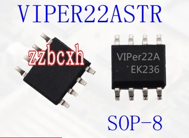 10PCS/LOT New original In Stock  VIPER22ASTR  VIPER22A SOP-8