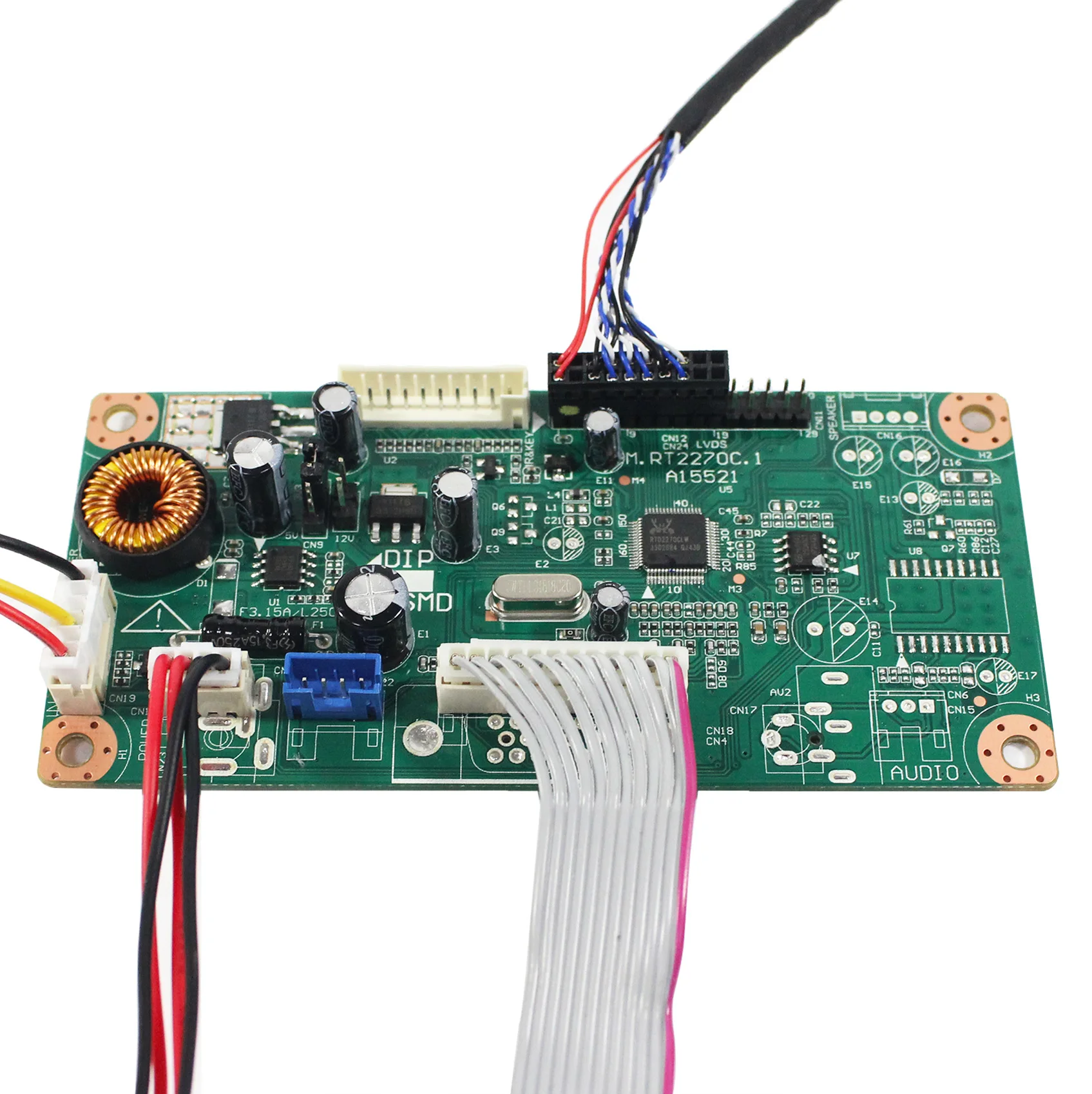 VGA وحدة تحكم بشاشة إل سي دي مجلس ل 15.6 بوصة LP156WH1 B156XW01 N156B3 CLAA156WA01A 1366x768 LCD شاشة