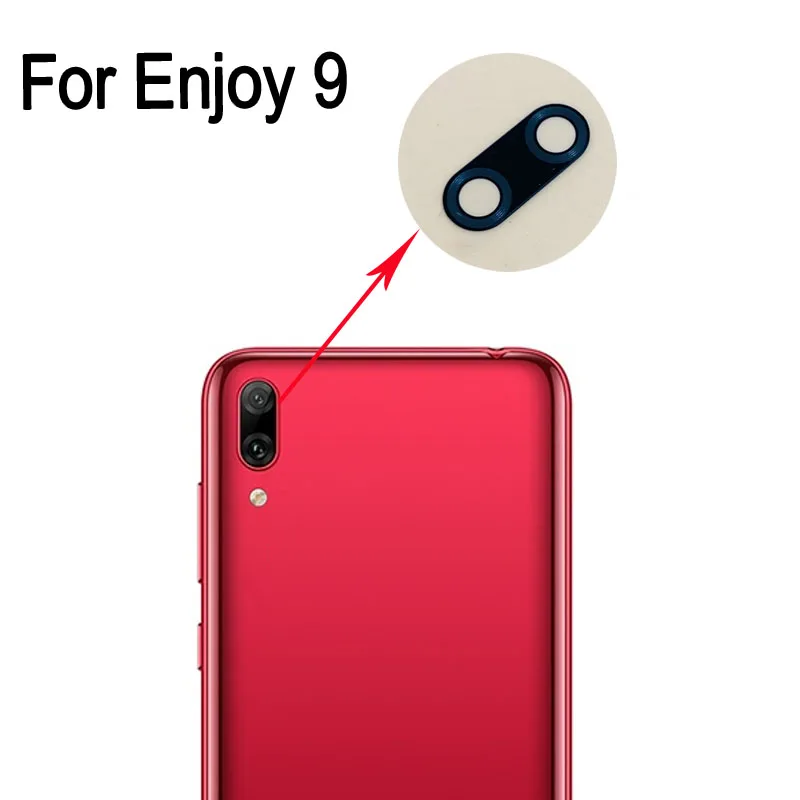 

100% New For Huawei Enjoy 9 Rear Back Camera Glass Lens For Huawei Enjoy9 Repair Parts For Huawei Enjoy 9 Replacement