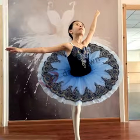 Velvet Professional Ballet Tutu Girls Child Kids Adult Pancake Tutu Giselle Paquita Ballet Dance Costume Ballerina Ballet Dress