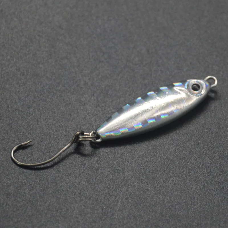Small Jigs Shore Cast Angelköder 3 g 5 g Ozean-Süßwasser-Fanglöffel Culter Bass. Künstliche Köder 1 Stück Verkauf – Detail 6