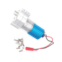 Random Color Full Metal Upgrade Gearbox With Motor And Screws For WPL C14/C24 JJRC Q65 RC Car Part