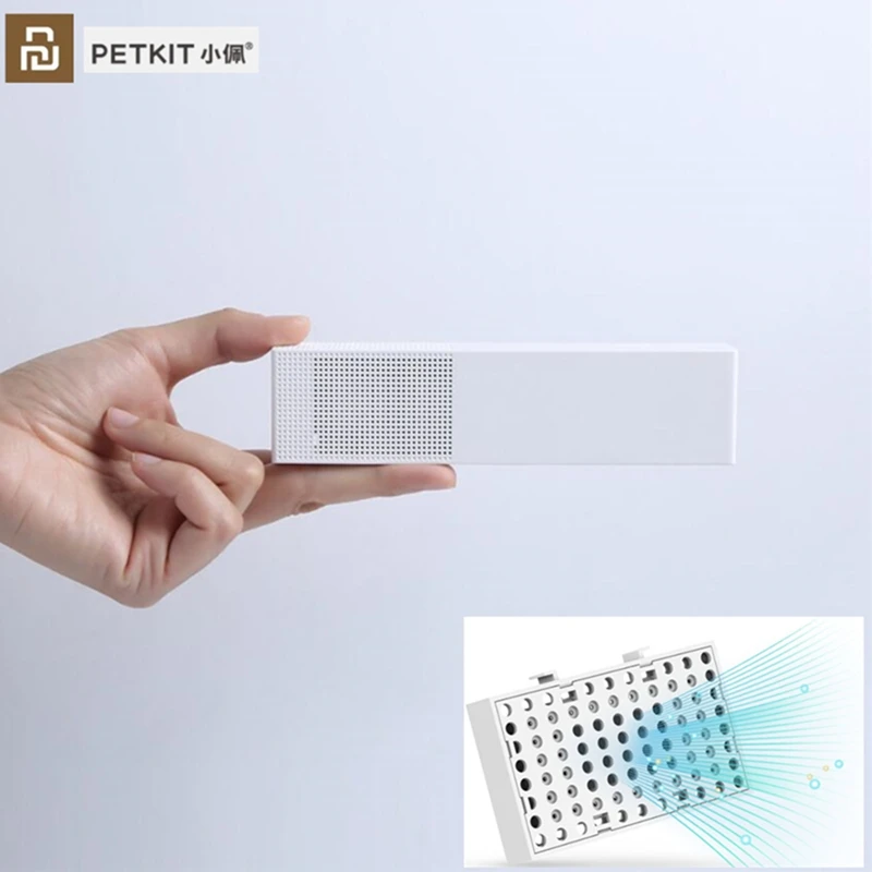 Youpin PETKIT Pura air الذكية مزيل الروائح الكريهة للحيوانات الأليفة داخلي منقي صغير إزالة الرائحة الكلب البول رائحة القط القمامة مع جهاز استشعار ذكي