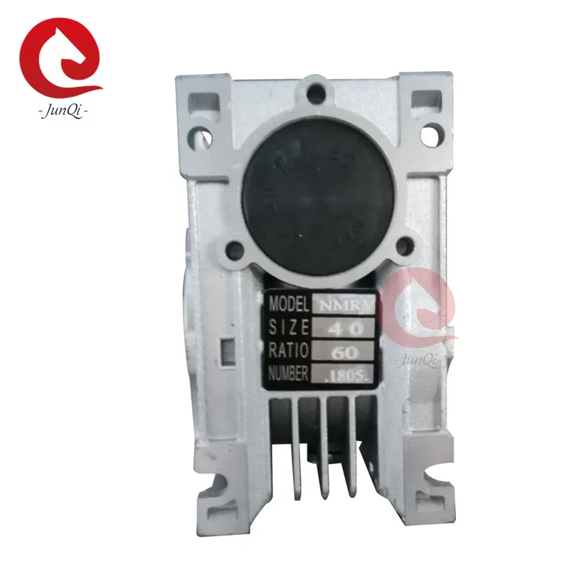 RV40 Worm gearbox, gear speed reducer for NEMA34 stepping motor for soloar tracker or packing machine
