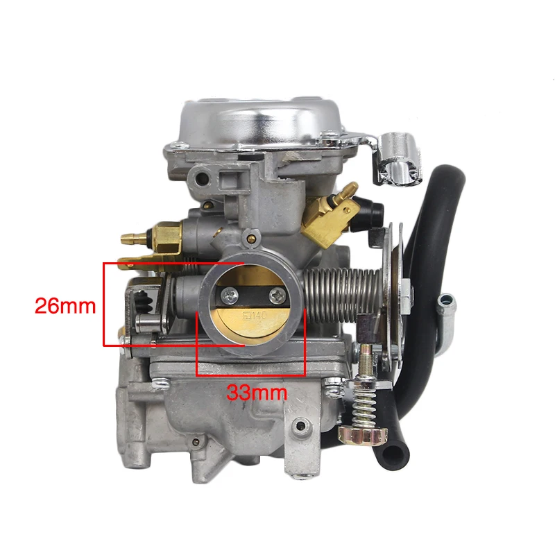 ALCON-Motorcycle 26mm Carburetor For Yamaha Virago XV250 Route 66 1988-2014 XV125 1990-2011 Replace Keihin