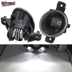 2 X LED Fog Light Car Front Fog Lamp 30W 8000LM White Yellow For Renault Clio Koleos Laguna Espace Thalia Symbol Modus VelSatis