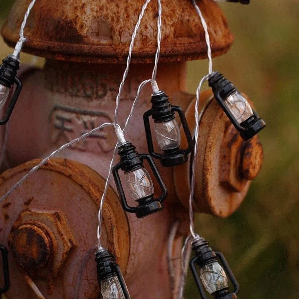 Ramadan Retro kerosin LED string licht LED Eid Mubarak Ramadan Dekorative String Lichter Muslimischen Islam Partei Liefert