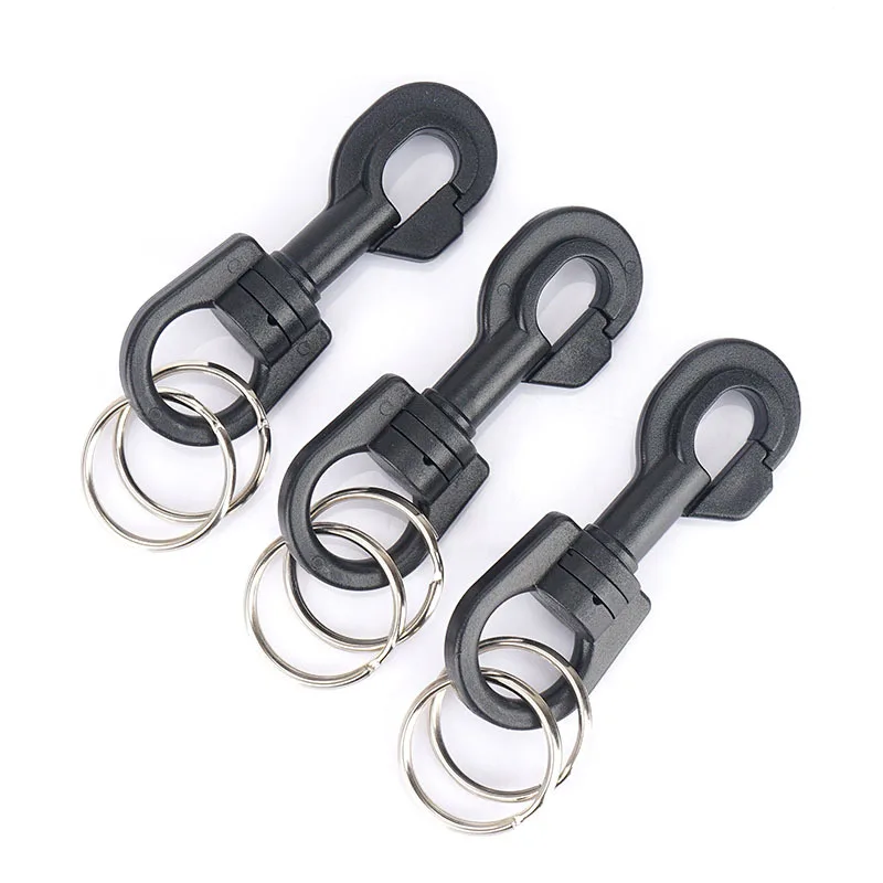 Nylon S-shaped mountaineering tool buckle Multi-function Figure 8 shape quick-hang buckle EDC key buckle Outdoor backpack buckle