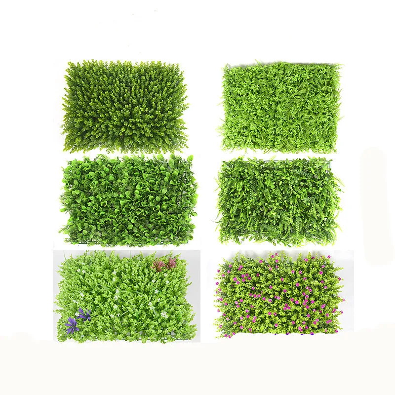 

Plants Wall Artificial Flowers Green Lawn Simulation flower Wedding Wall Indoor Balcony Living Room Decoration Home Garden Decor