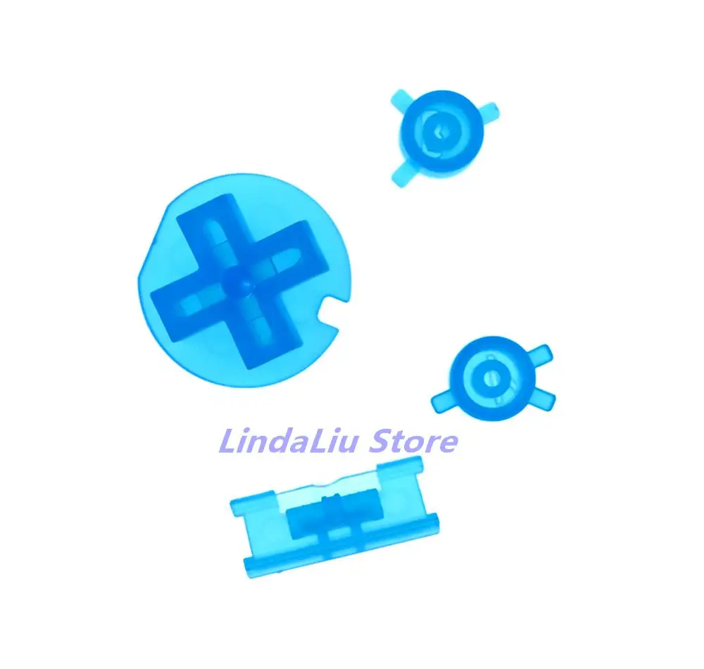 GBC 게임 콘솔용 다채로운 버튼 세트, ON OFF 단추 AB 버튼, GBC 교체 부품용 D 패드, 20 세트