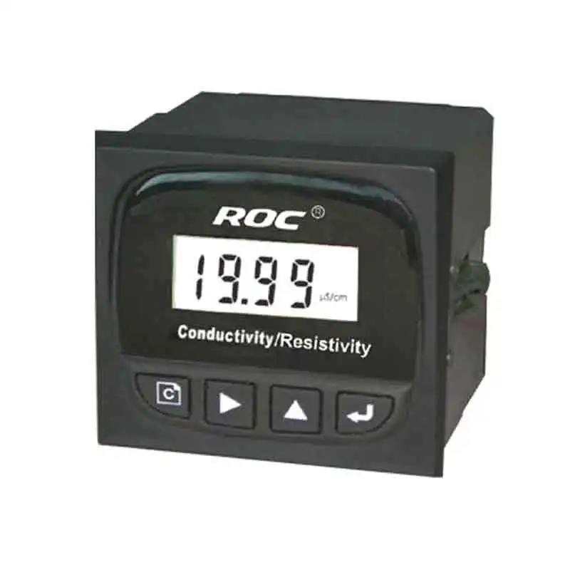 BRAND ROC Industrial Online Conductivity TDS Temperature Transmitter Controller 220V 4~20mA output SPDT relay