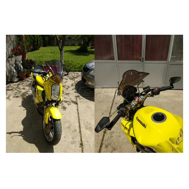 Windshield Windscreen Screen Bracket For 2003 - 2019 Kawasaki Z1000 Z800 Z750 Z750R Z 1000 800 750 ER-6N ER6N ER-4N ER4N