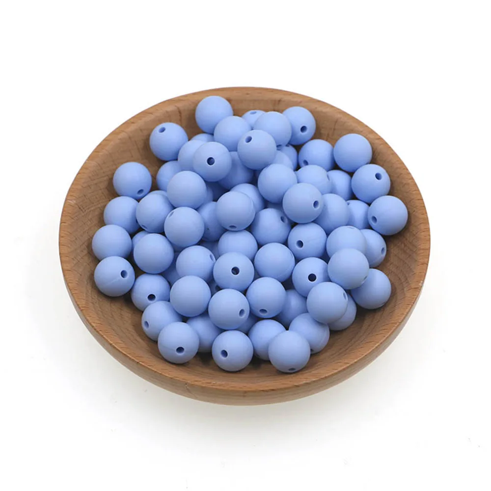 Kovict 9mm Round Silicone Beads 100/200/500/1000Pcs For Jewelry Making DIY Necklace Bracelet Earrings Etc Handmade Accessories image 3