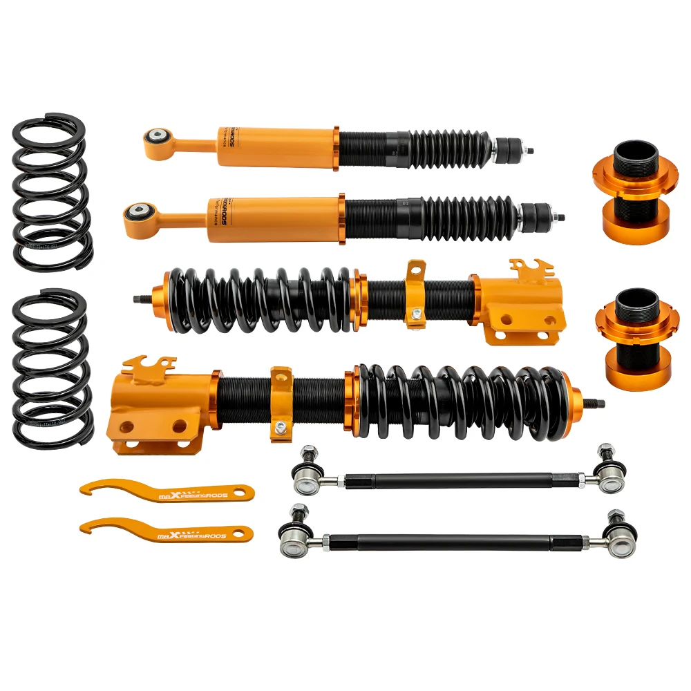 Coilover Struts Shocks For Toyota Yaris 2006-2011 Suspension Kit Adjustable Height