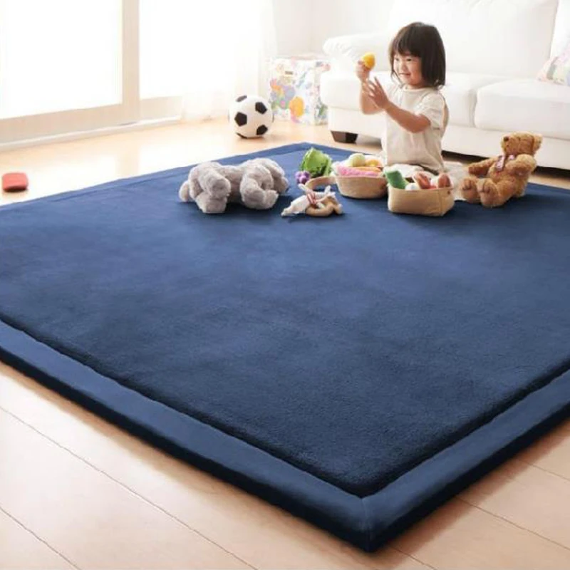 

3cm colorful Simple Tatami Mats Large Carpets Thickened Bedroom Carpet Children Climbed Play mat Home Living Room Rug Floor Rugs