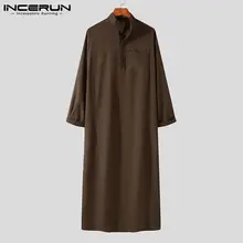 Men's Islamic Kaftan Thobe Robe #3