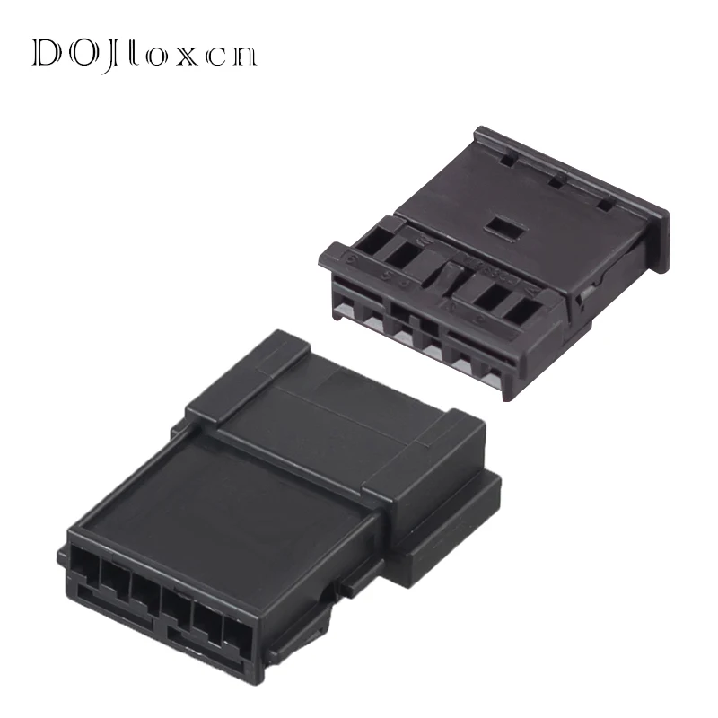 

1/5/10/20/50/Sets 6 Pin For BMW Atmosphere Light Tweeter Plug Balck Male Female Wiring Connector Socket 1-1241370-3/1-1703874-1