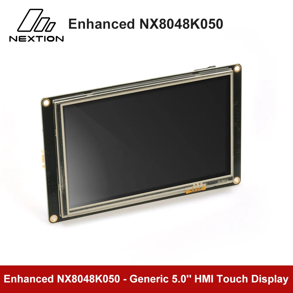 Nextion Enhanced NX8048K050 - Módulo LCD TFT USART com tela de toque colorida HMI de 5,0 '' com RTC, GPIO e EEPROM integrados