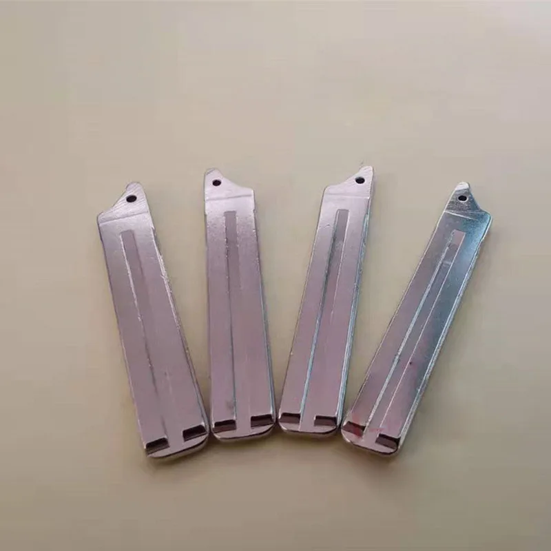 NO.113 # Asli Pengganti Remote Kunci Blade Mobil Kosong untuk Toyota Remote Kunci (Tahun 2014) tengah Alur