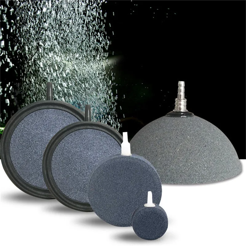 

4-12cm Aquarium Air Stones Oxygen Diffuser Air Bubble Stones for 4/6mm Tubing Fish Tank Air Pump Aeration Accessories