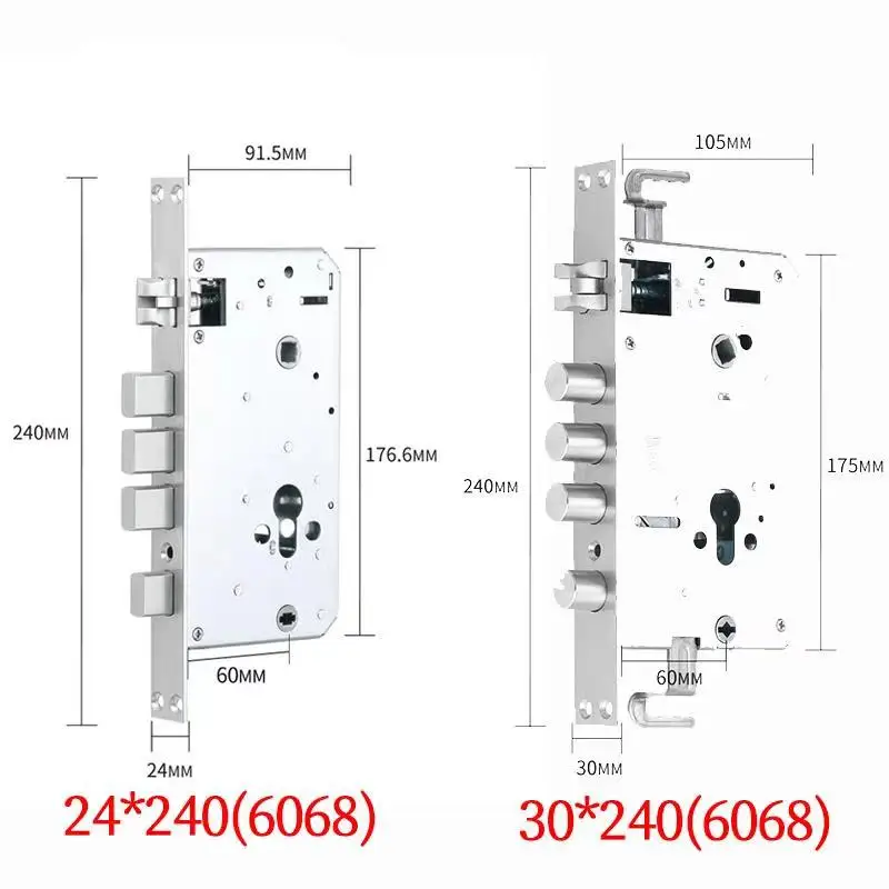 Imagem -06 - Face Recognition Smart Door Lock Wifi App Impressão Digital Cartão Biométrico Chave Fechadura Digital Home Inteligência 3d