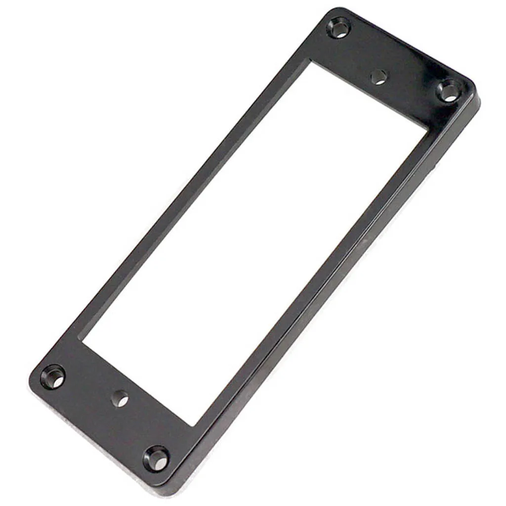 Mini Humbucker Pickup Rings Neck & Bridge for  Electric Guitar Replacement Black